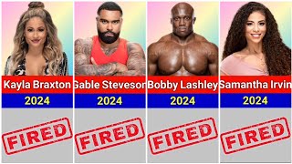 All 40 WWE Superstars Released In 2024 [upl. by Kedezihclem460]