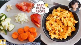 Garden Fresh Veggie Pasta for Babies  Mixed Vegetable Pasta Sauce  Pasta for baby  Mix veg pasta [upl. by Frulla]