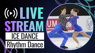 LIVE  Ice Dance Rhythm Dance  ISU World Junior Championships  Taipei City 2024  FigureSkating [upl. by Aniras]