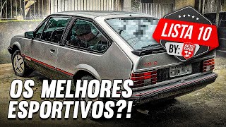 10 CARROS ESPORTIVOS Alguns bons outros baratos e outros kkkkk [upl. by Airel]