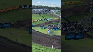 2024 MXON MXGP class prado gajser battle for the lead [upl. by Gardner671]