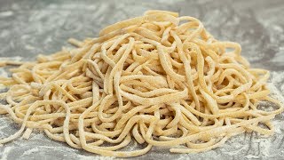 How to Make Chinese Egg Noodles [upl. by Yruok]