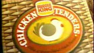 Burger King Commercial introducing Chicken Tenders [upl. by Orv726]