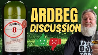 Ardbeg 8 years old Discussion whisky review [upl. by Ritz]