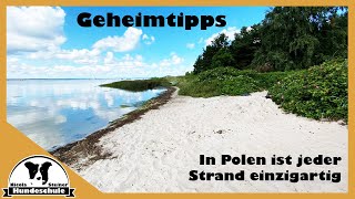 Idylle in Polen Jeder Strand ist einzigartig  Sand wie Puderzucker seichte Buchten Halbinsel Hel [upl. by Nurse]