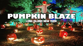 Exploring Long Island’s Magical Pumpkin Blaze  The Great Jack O’Lantern  New York [upl. by Atinrev]