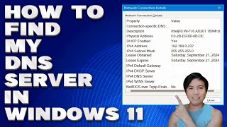 How To Find My DNS Server in Windows 1011 Computer Guide [upl. by Chaing]