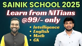 Complete Syllabus at 99 Rs Only Sainik School Exam  AISSEE [upl. by Stochmal880]