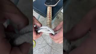 The enhanced version of the pigs trotter knot knotting method teaching content inspiration sear [upl. by Lleinnad]