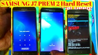 Samsung galaxy J7 prime 2 Hard Reset 💥 Samsung galaxy J7 PREM 2 Pattern unlock 🔓 [upl. by Odine]