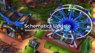 Schematics Update  RollerCoaster Tycoon for the Switch  WTF Atari [upl. by Ultun439]