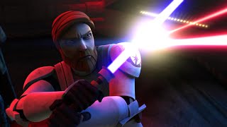 Cad Bane Escapes the Jedi 4K HDR  Star Wars The Clone Wars [upl. by Ambros807]