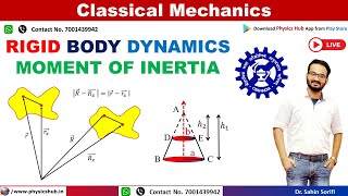 Rigid body dynamics Moment of Inertia  Target CSIRNET 2024 June exam physicshub [upl. by Leicester584]