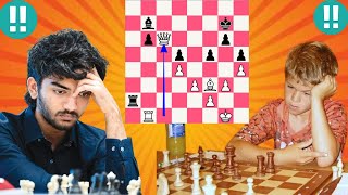 Super chess game 30 By Magnus Carlsen vs Gukesh D [upl. by Riggs507]