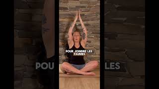 Extrait de Yin Yoga  posture de l’enfant ✨ yoga yinyoga [upl. by Ynoble]