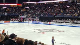 US Figure Skating Championships 2022 Warm up Nathan Chen Vincent Zhou Ilia Malinin Jason Brown [upl. by Seravat]