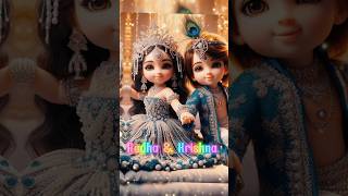 The Most Beautiful Radha Rani Status Video [upl. by Ahsyekat]