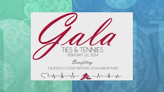 quotTies amp Tenniesquot Gala to benefit Jessica Colter Memorial Scholarship [upl. by Levitus254]