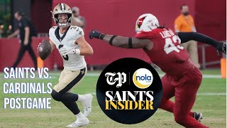 Saints vs Cardinals Postgame Show Mixed bag for preseason opener [upl. by Walke]