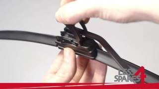 Nissan Tiida 2007 2012  how to fit wiper blades [upl. by Samled]