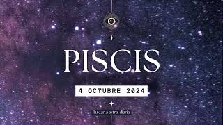 Horóscopo Diario  Piscis  4 de Octubre 2024 [upl. by Tutankhamen]