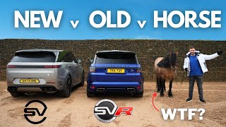 Range Rover Sport SV v SVR The Ultimate SUV FaceOff [upl. by Treborsemaj]