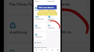 One of my biggest tips for people is that Disney has a builtin chat function in the My Disney [upl. by Josephine673]