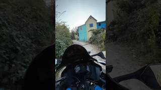 Hill climb test with mt15 chain sprocket 🫨viralvideo shorts r15 [upl. by Ayihsa964]