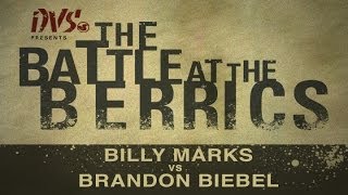 Billy Marks Vs Brandon Biebel BATB1  Round 2 [upl. by Nykal]