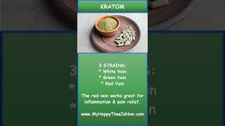 Fast Pain Relief With Kratom  All Natural Plant Medicine Shorts [upl. by Jeffry]