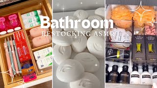 Guest Bathroom Restock ASMR ✨  TikTok Restocking Organizer [upl. by Struve]