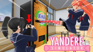 FINDING WAYS TO EXPEL OSANA BY CATCHING HER SLIPPING  Yandere Simulator Expel Osana Ending [upl. by Pik959]