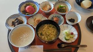 Karatsu Saga 佐賀県唐津市  Washoku Japanese breakfast at Yoyokaku ryokan 洋々閣 [upl. by Oemor]