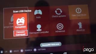 Быстрая настройка джойстика iPega с Android [upl. by Arbmahs]