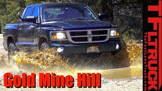 V8 Dodge Dakota Takes on Gold Mine Hill Your Ride Reviewed [upl. by Hum835]