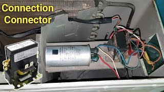 AC contactor replacementAC magnetic connector wiring [upl. by Yajeet]