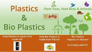 Bio Plastics  How plastics BioPlastics are made  crude oil  Impacts  Advantages  Disadvantages [upl. by Yazbak193]