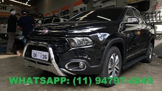 Fiat Toro  Parachoque de Impulsão  PCI  Quebra Mato  Dk136 Acessórios [upl. by Hermes]