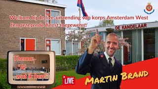 Livestream Samenkomst 27 oktober 2024 1030 uur olv Martin Brand [upl. by Palla996]