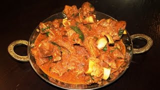 Kerala Mutton Curry Nadan Style  pachakamcom [upl. by Ralfston]