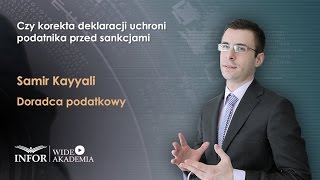 Czy korekta deklaracji uchroni podatnika przed sankcjami [upl. by Filahk]