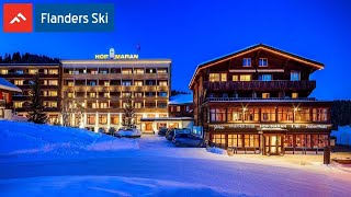 Flanders Ski Hotel  Hof Maran in ArosaLenzerheide  Zwitserland [upl. by Traweek]