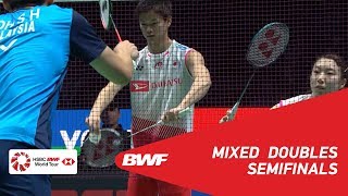 SF  XD  WATANABEHIGASHINO JPN 3 vs GOHLAI MAS  BWF 2019 [upl. by Aruabea]