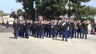 300th Army Band  2012 Pomona Christmas Parade [upl. by Relyk662]