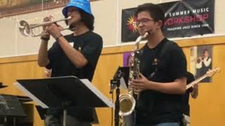 Alex Hahns Combo Lafayette Jazz Workshop 2024 Risk Runner by Chris Chavez [upl. by Ignatzia955]