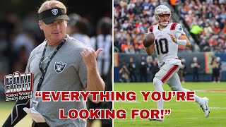 quotHes Gonna be a Superstarquot  Why Jon Gruden Thinks the New England Patriots Have a Franchise QB [upl. by Akit]