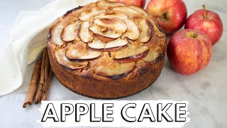 Apple Cake Recipe  Torta di Mele VEGAN [upl. by Mogerly]