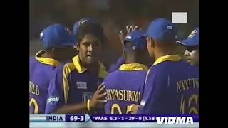 CHAMINDA VAAS 156 VS INDIA  AHMEDABAD IN 2005 [upl. by Forster]