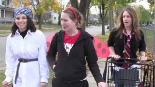 TrickorTreating For Cans  University of WisconsinLa Crosse [upl. by Harbard174]