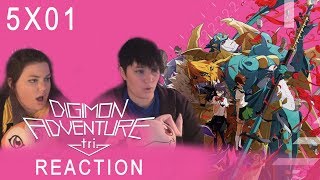 Digimon Adventure Tri 5X01 reaction [upl. by Ylesara]